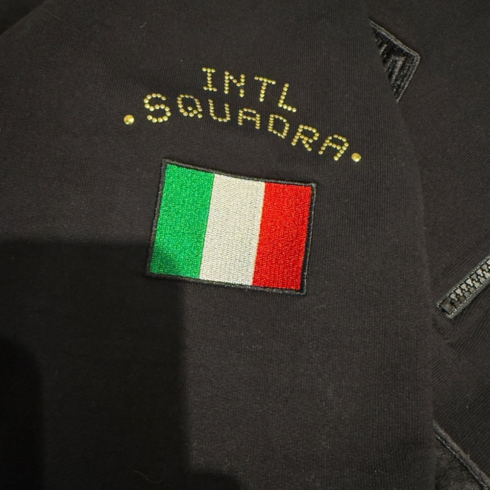 Supreme Milano Black Zip-Up Sweater - Picture 6 of 9